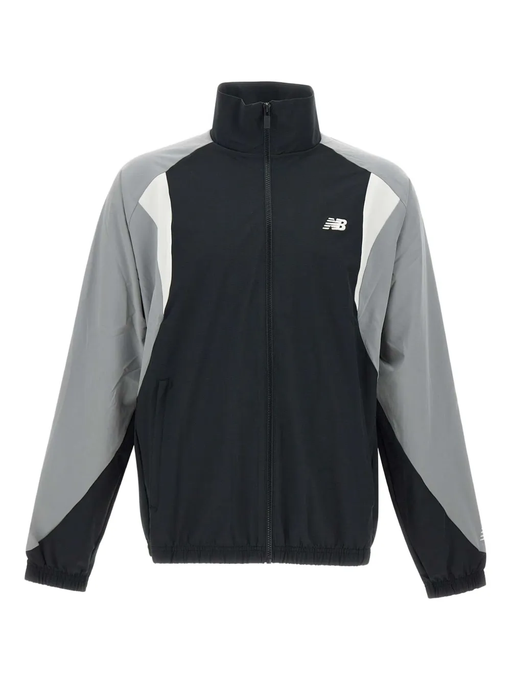logo-embroidered jacket