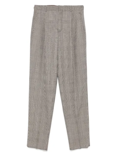 Saint Laurent Prince of Wales checked trousers