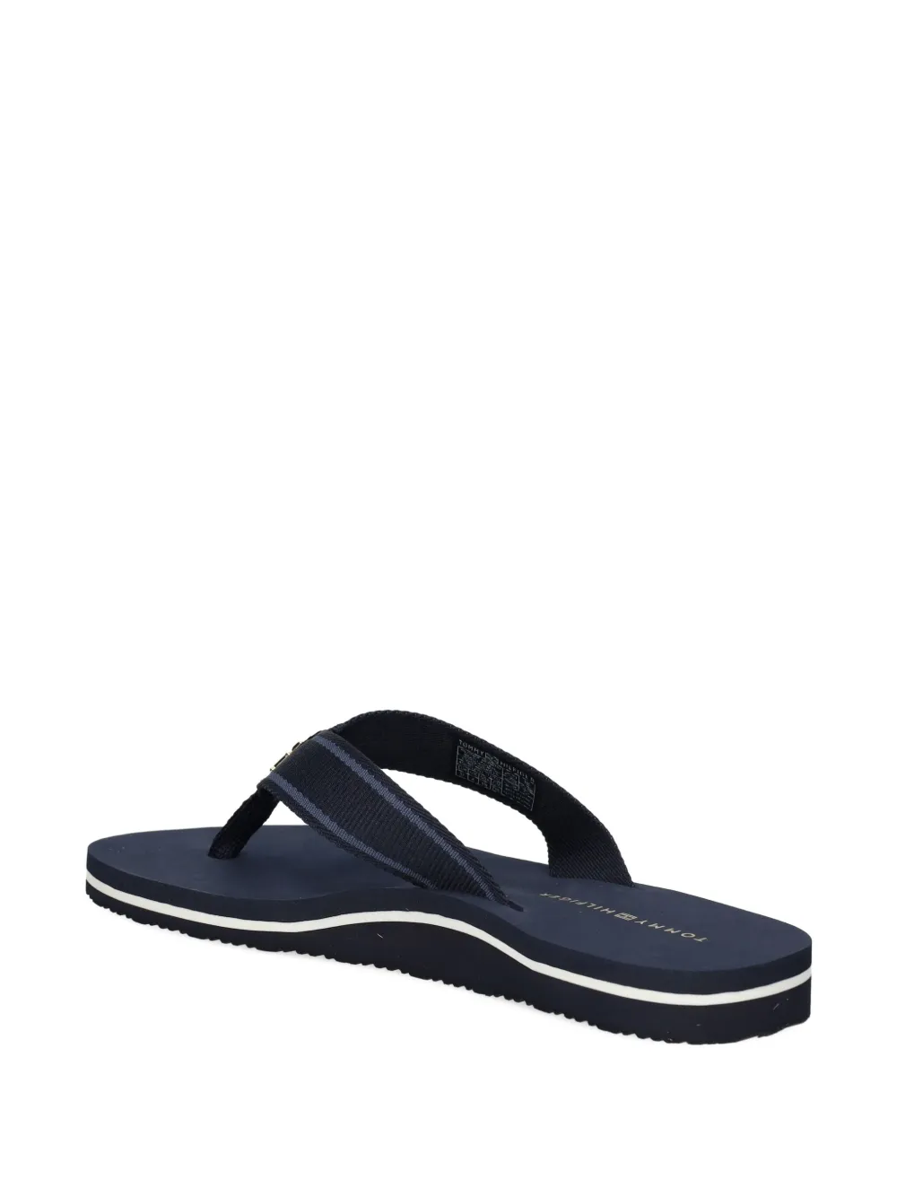 Tommy Hilfiger logo strap flip-flops Blue