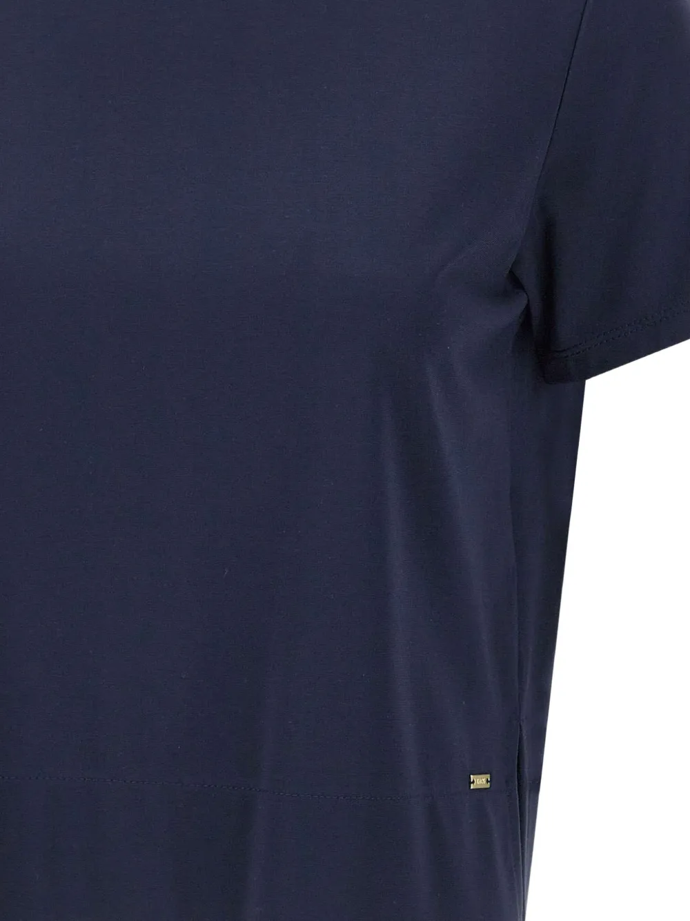 kaos T-shirt met ronde hals Blauw