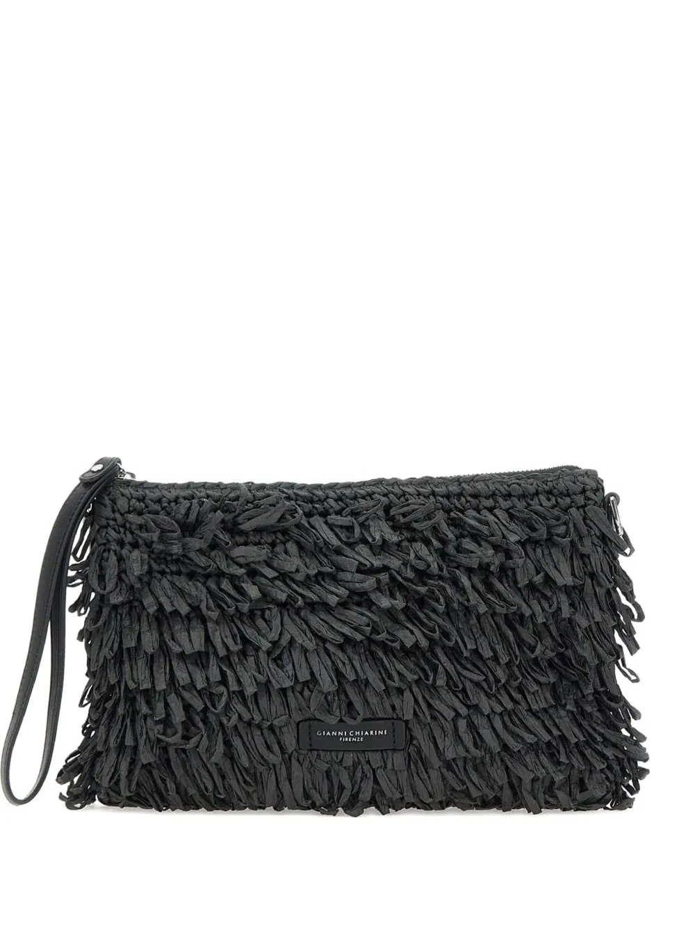 GIANNI CHIARINI Marcella clutch bag - ブラック GIANNI CHIARINI Marcella clutch bag - ブラック