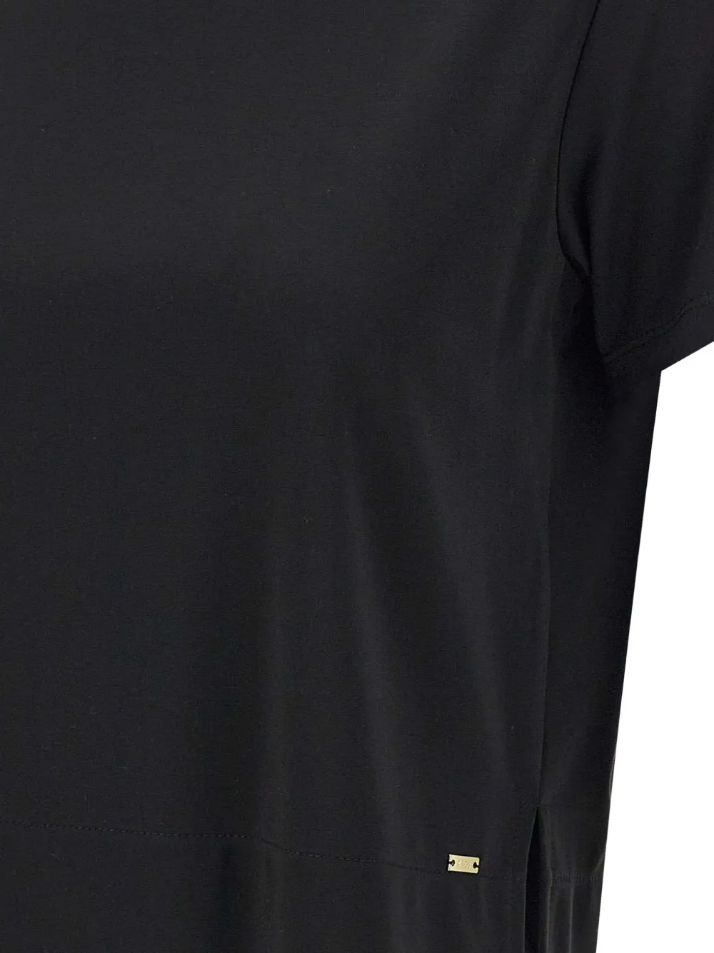 kaos T-shirt met ronde hals Zwart