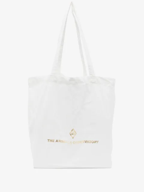 The Animals Observatory logo-print shoulder bag