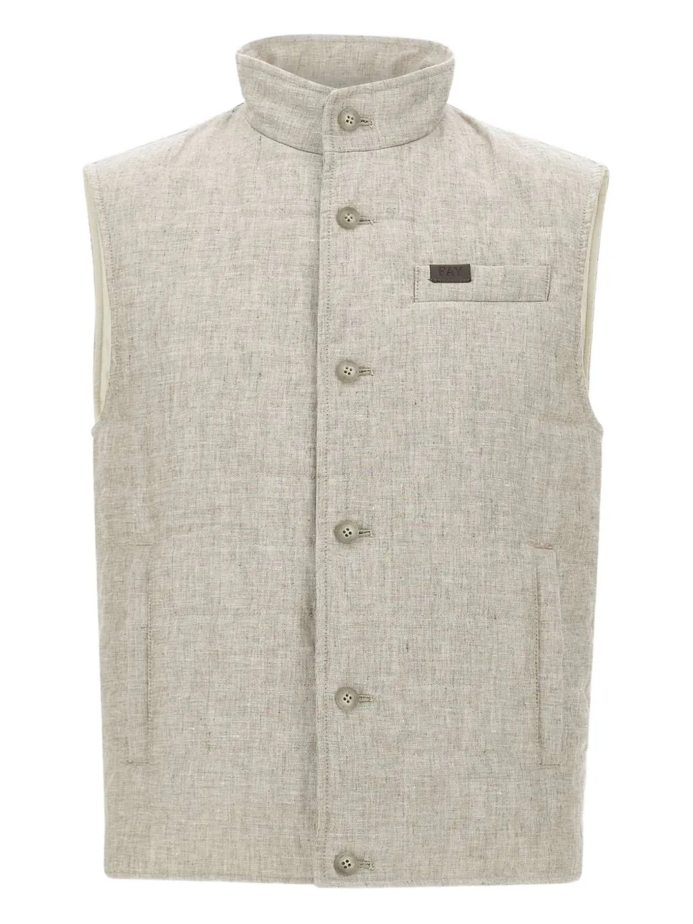 Fay Gewatteerde bodywarmer Beige