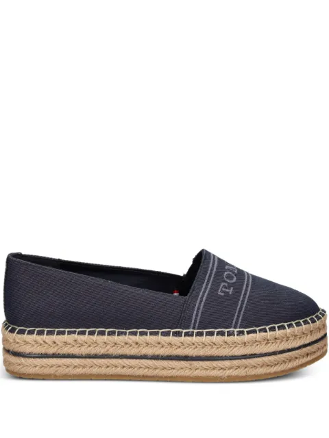 Tommy Hilfiger Espadrille-Slip-On-Sneakers mit Plateau
