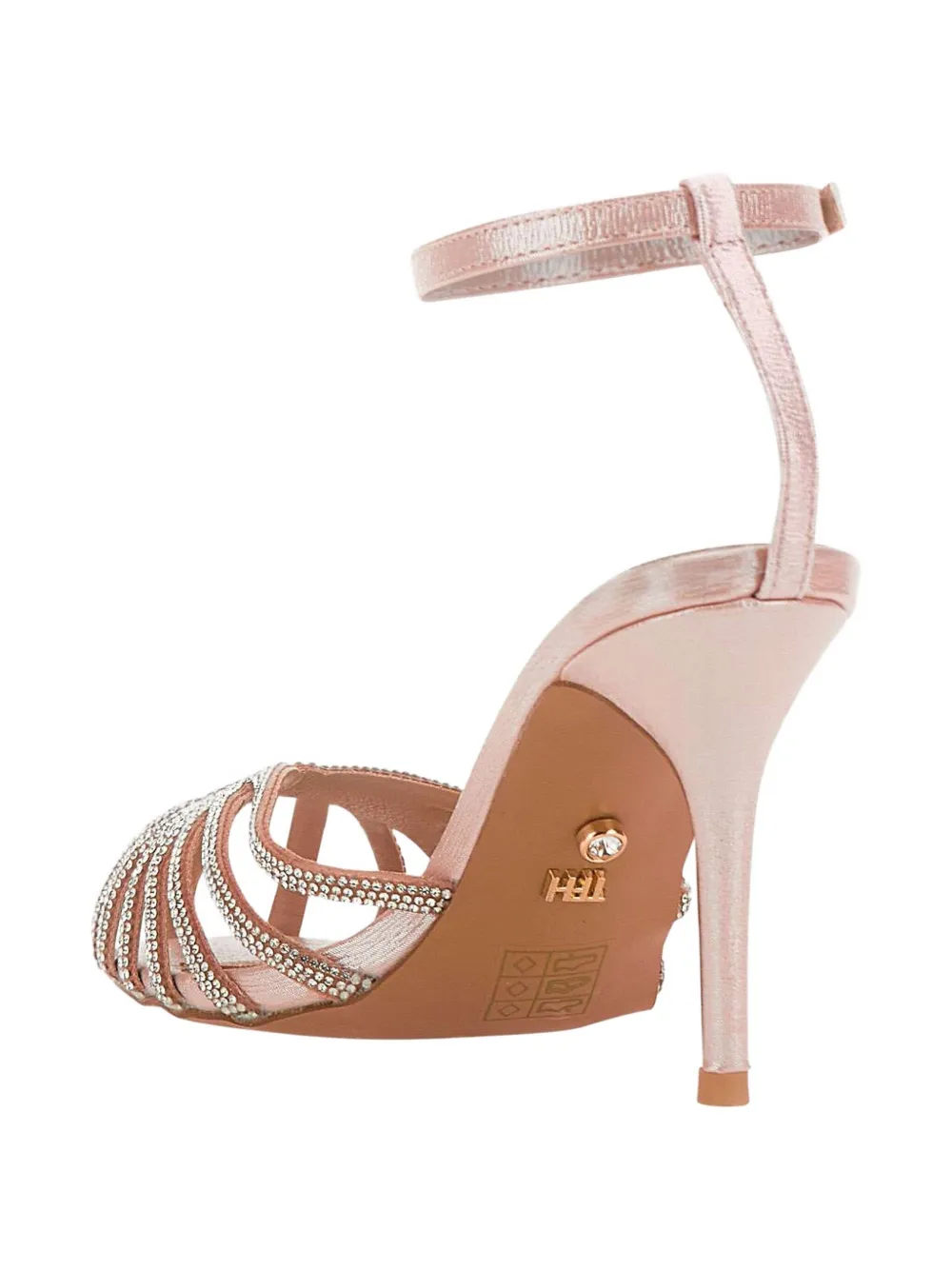 Twenty Four Haitch 100mm Los Angeles Sandals In Multi