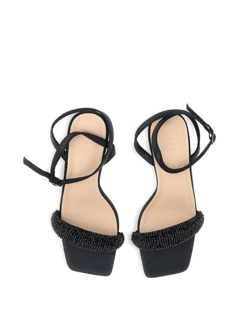 TWENTY FOURHAITCH 90mm Nassau sandals Black