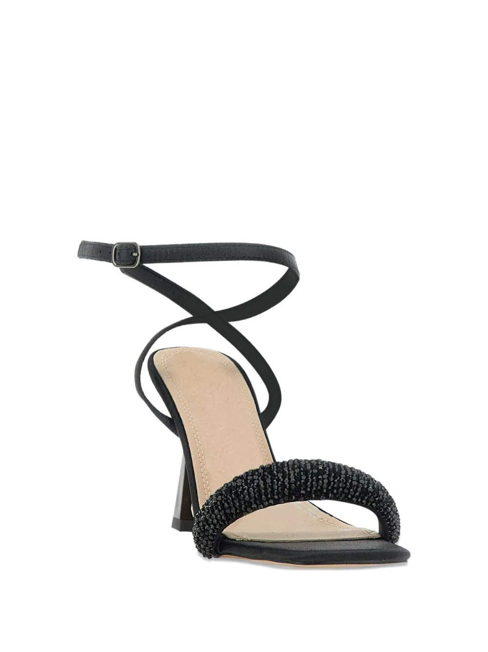 TWENTY FOURHAITCH 90mm Nassau sandals Black