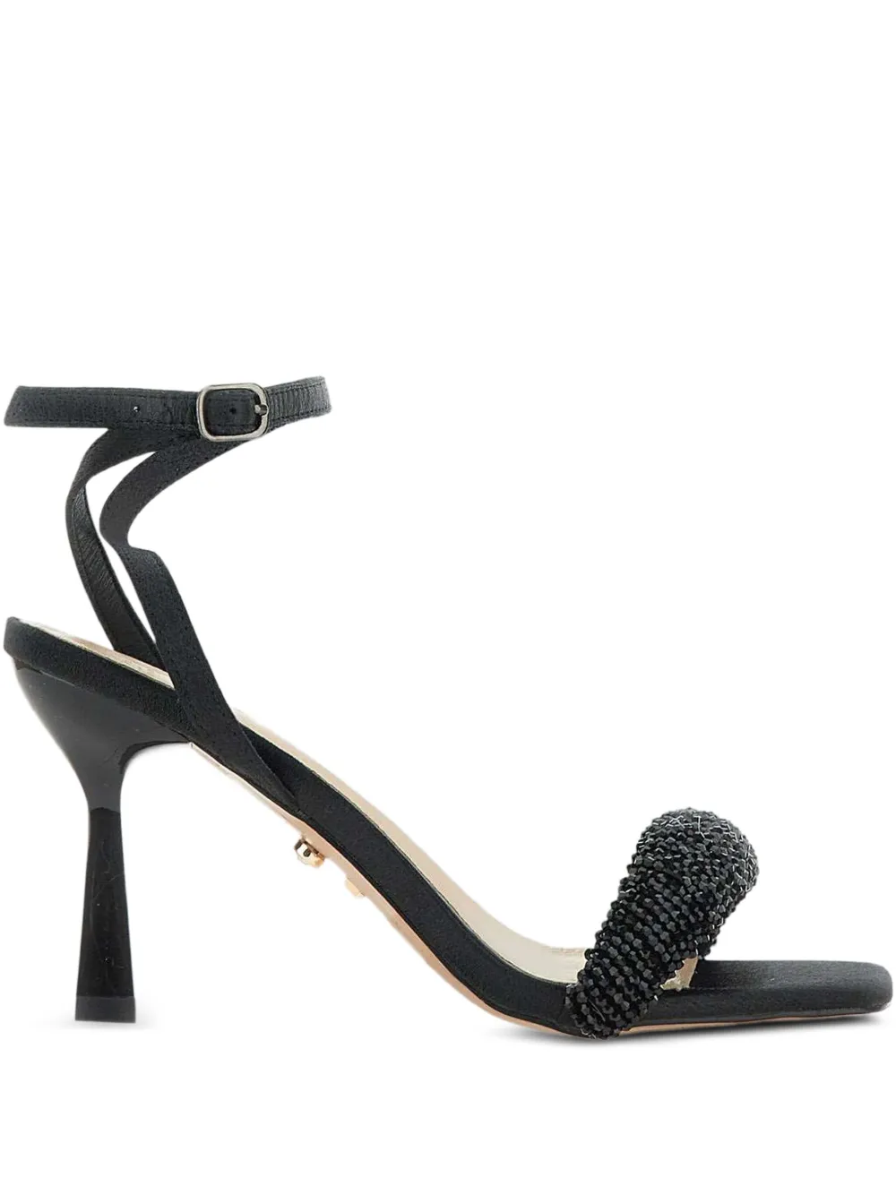 TWENTY FOURHAITCH 90mm Nassau sandals Black