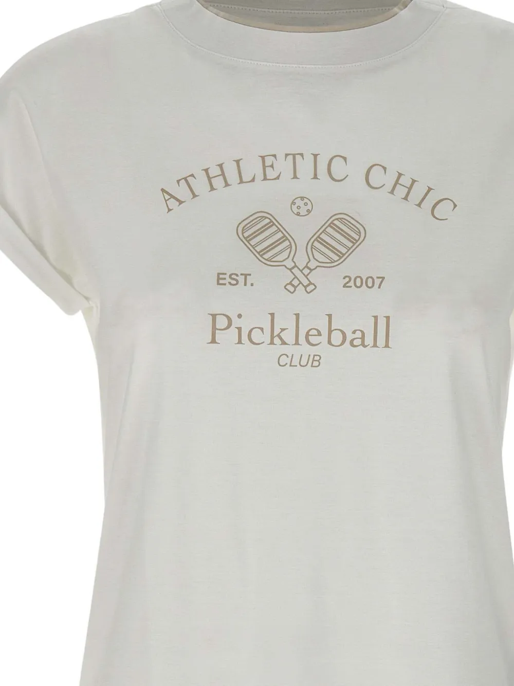 Eleventy Pickleball T-shirt Wit