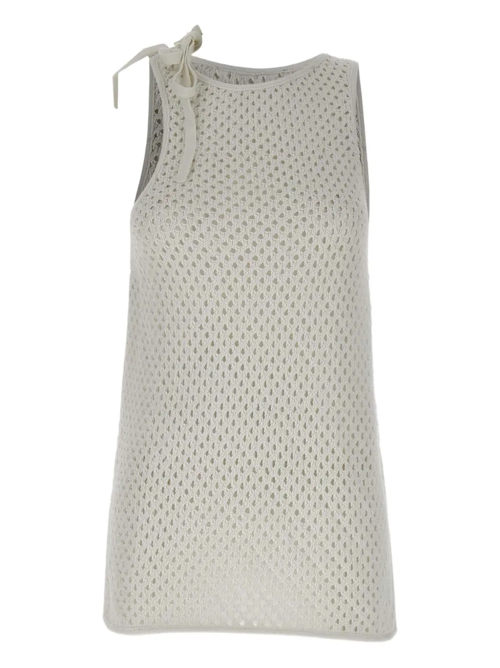 Andreädamo Fishnet Tank Top