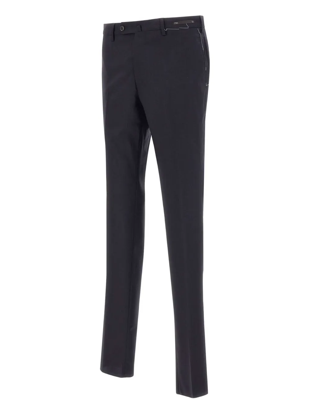 PT Torino Broek van scheerwol Blauw