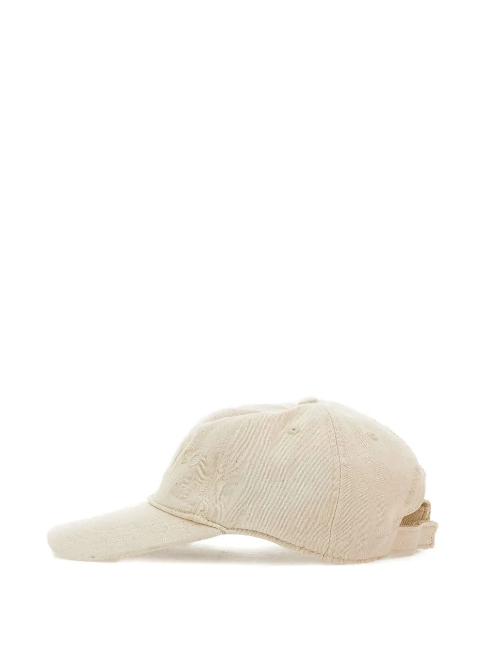The Attico Pet met geborduurd logo Beige