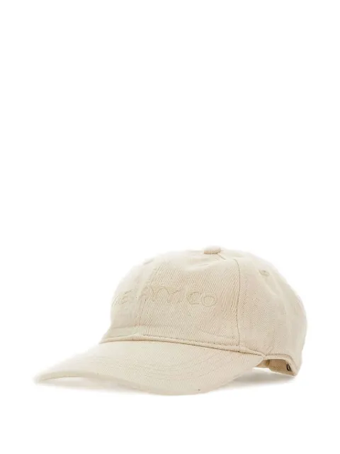 The Attico logo-embroidered cap