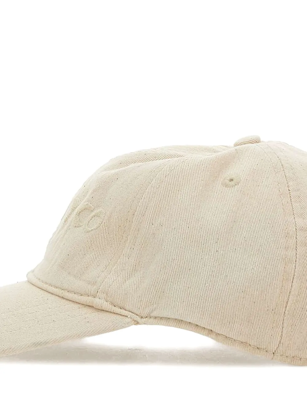 The Attico Pet met geborduurd logo Beige