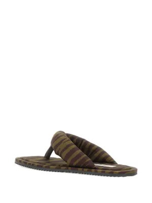 サンダル・ミュール THE ATTICO Women Sandals 250WSH00855 LBT040AA215 Beige Shop The Attico - Juno 75MM Mesh Mules | Saks Fifth Avenue