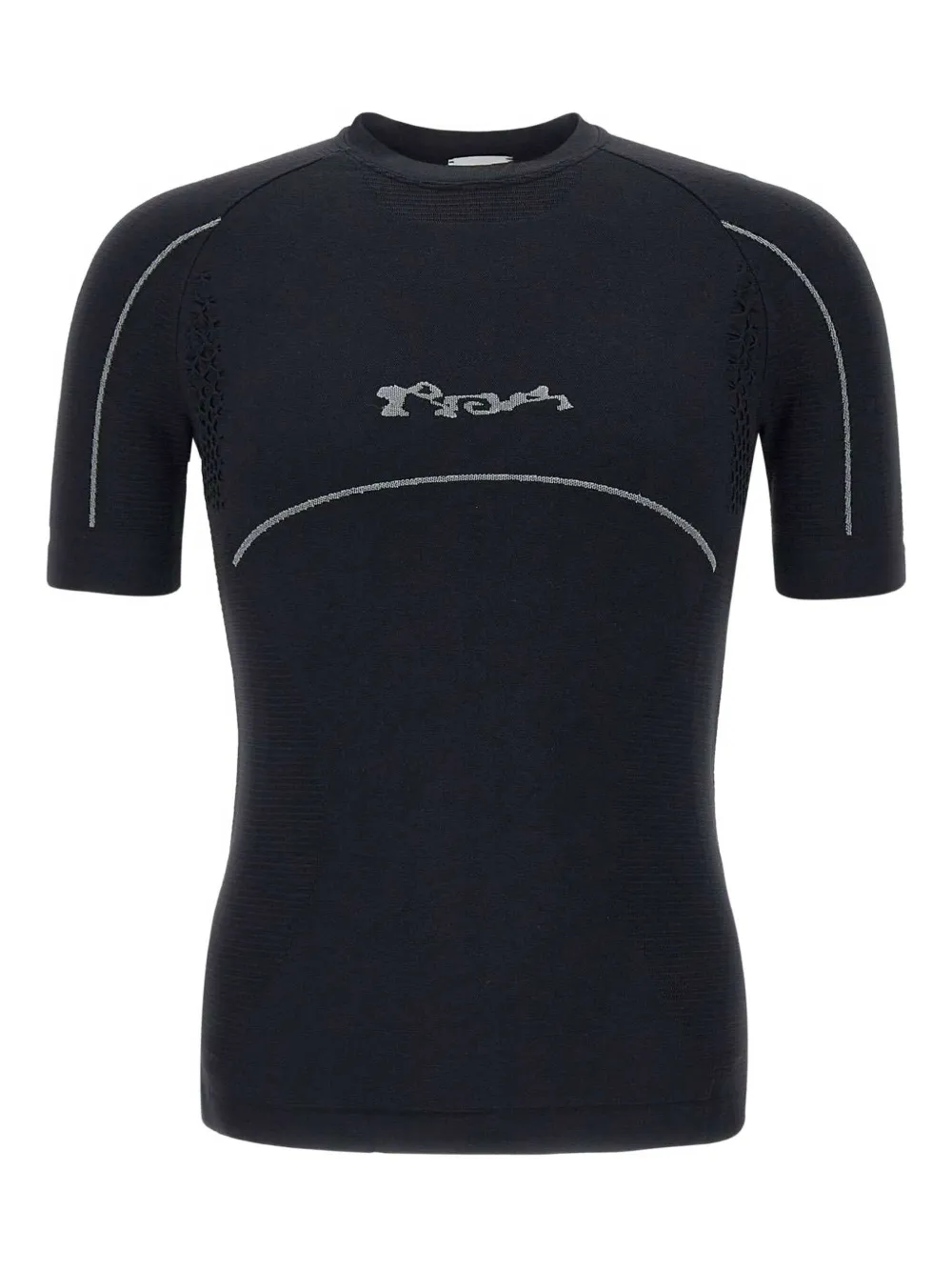 ROA playera sin costuras | negro | Image 1
