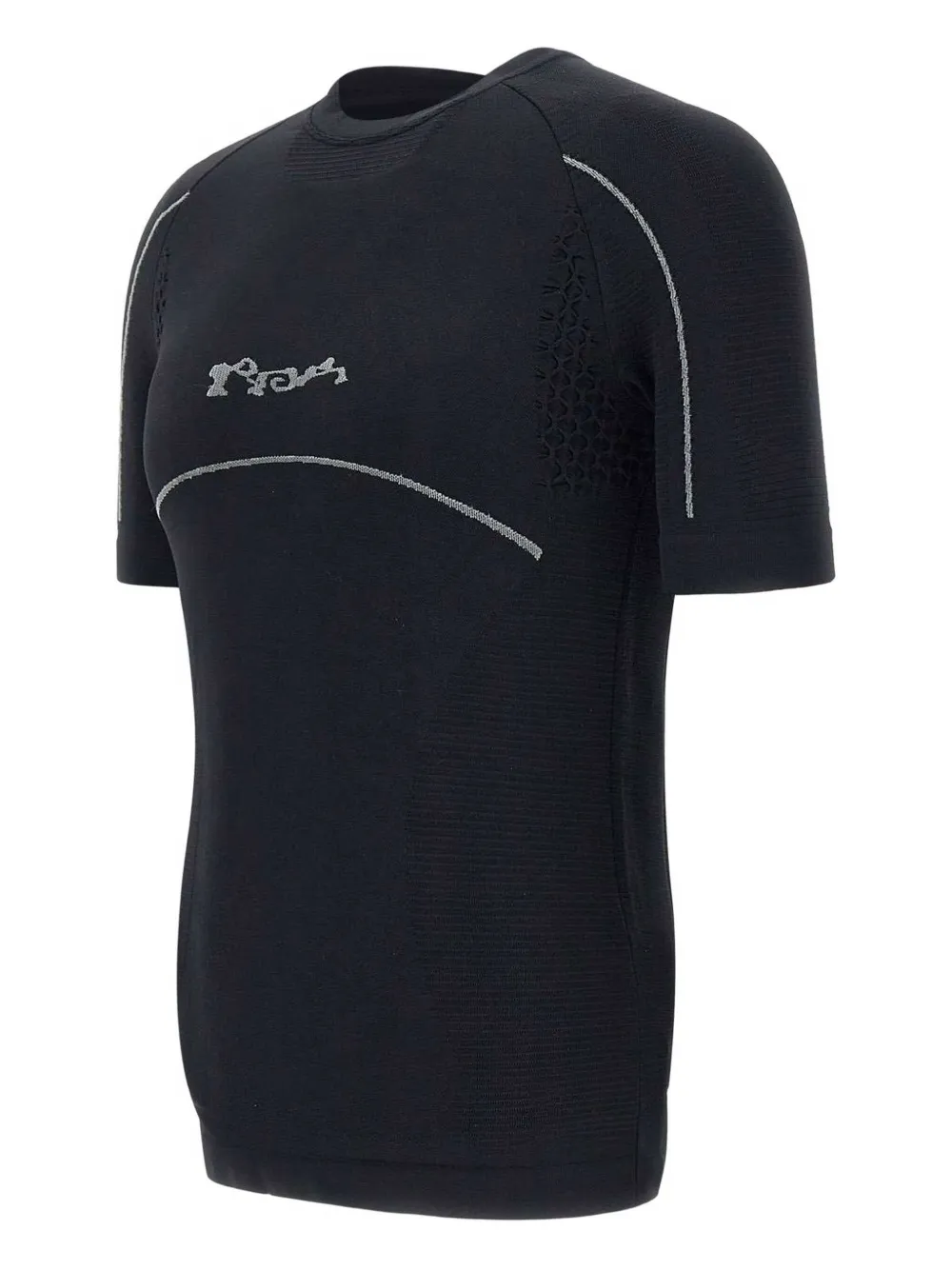 ROA Naadloos T-shirt Zwart