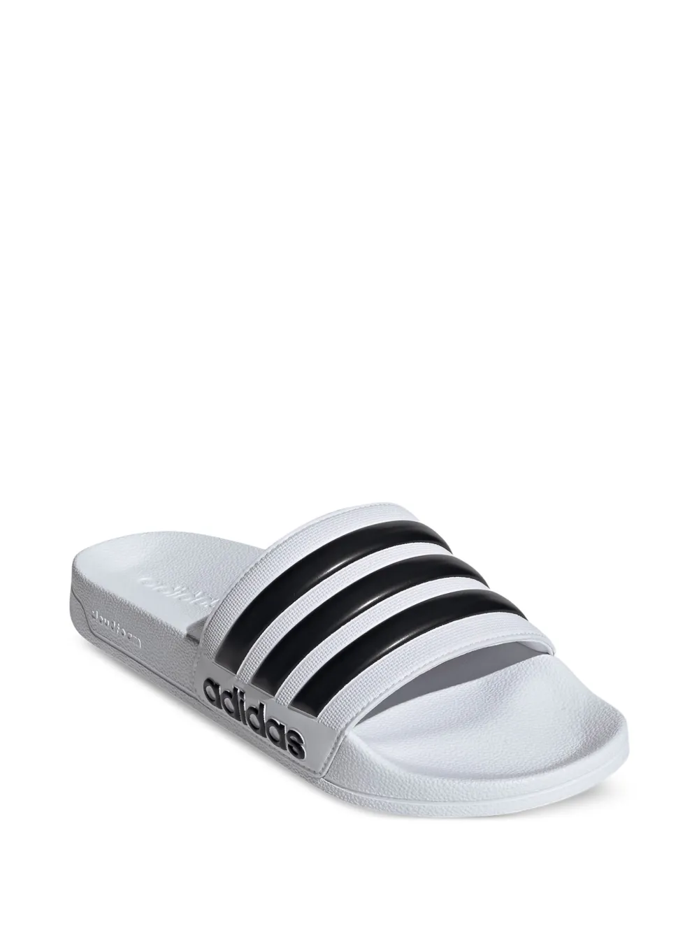 adidas 3-stripe logo slides | Women | Image 2