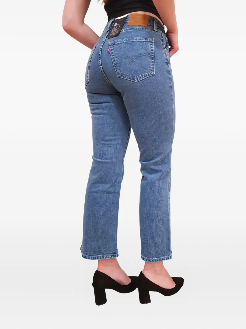 Levi's high-waisted straight-leg jeans | Straight-Leg Jeans | Image 2