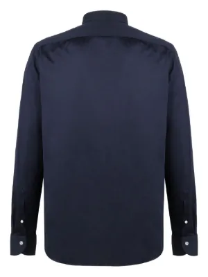 Cruciani button-cuff Shirt | Blue | FARFETCH ID