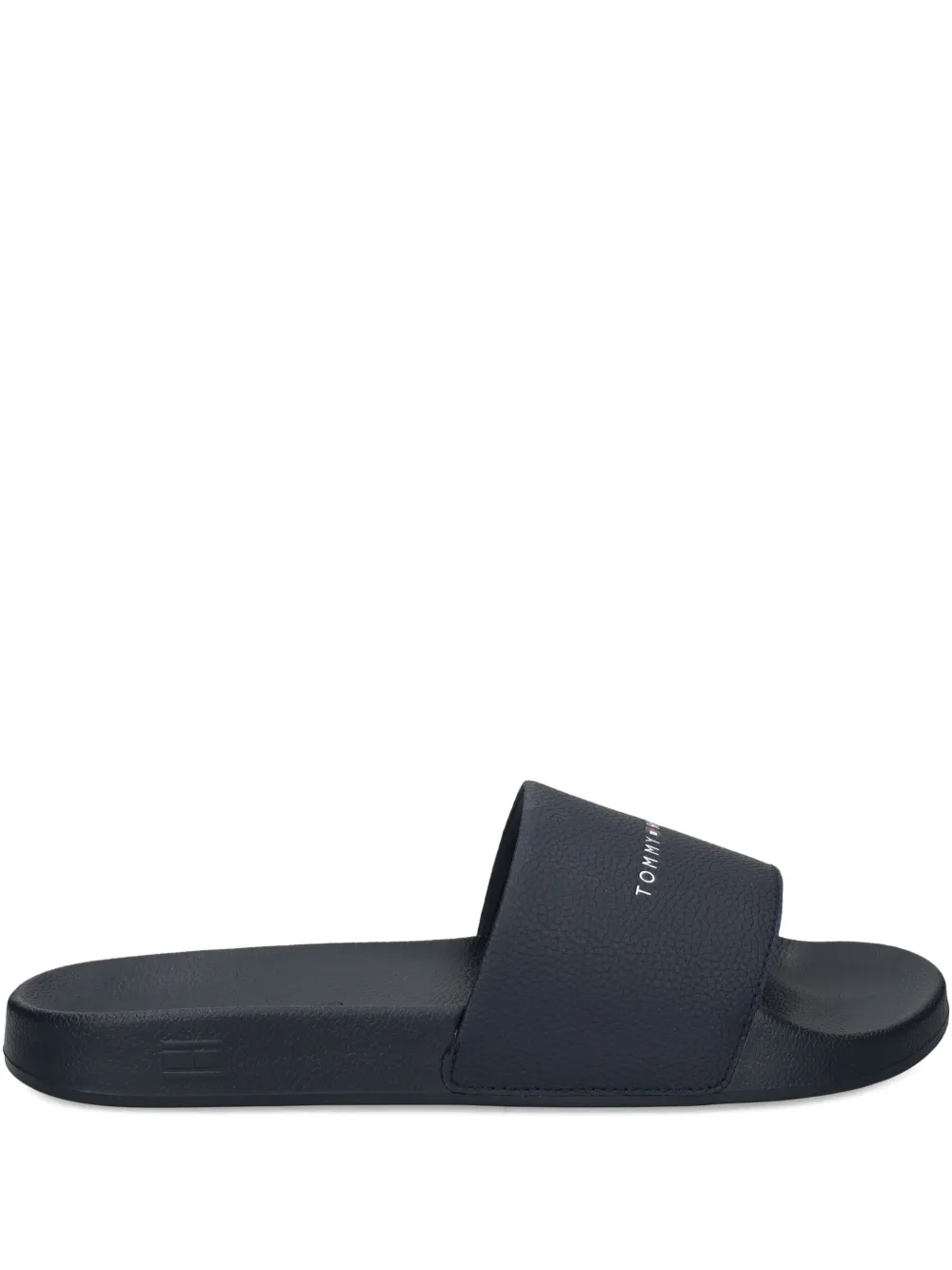 Tommy Hilfiger logo-print slides | Blue | Image 1