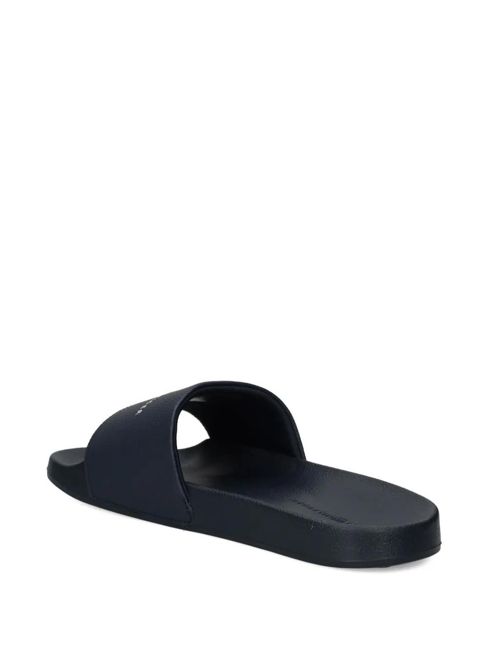 Tommy Hilfiger logo-print slides Blue