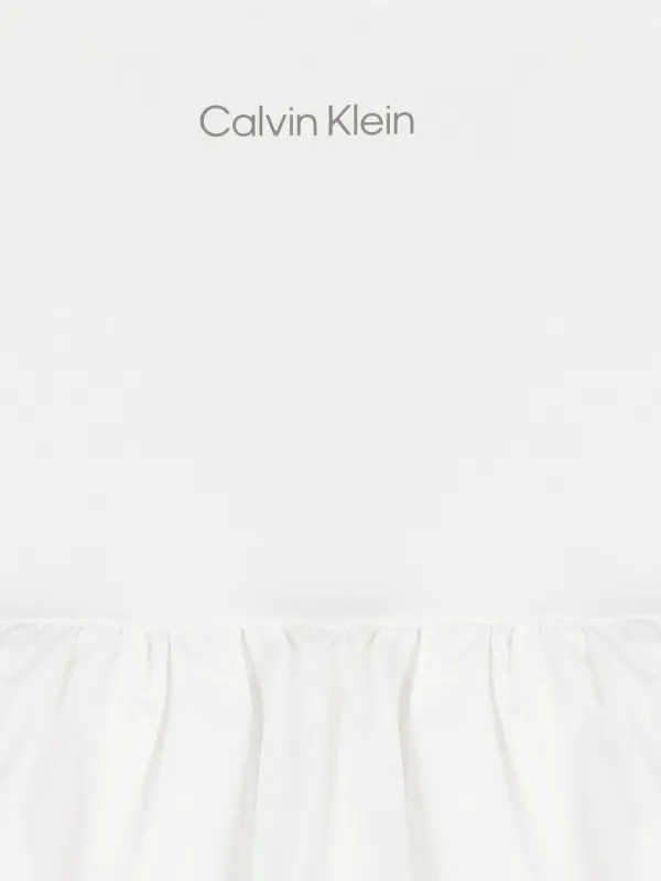calvin klein white pleated dress Buy Calvin Klein Women's Halter Neck Pleated Skirt Dress, White, 4 at  Amazon.in