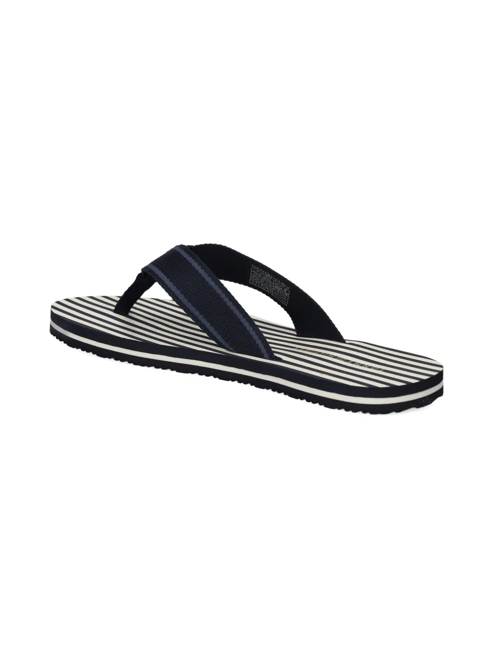 Tommy Hilfiger striped flip flops Blue