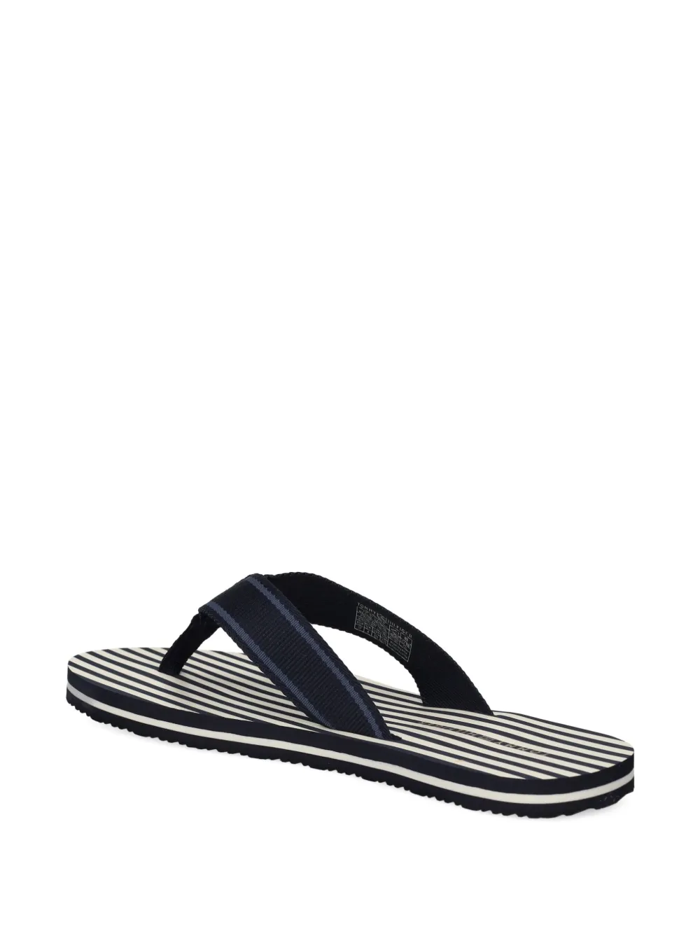Tommy Hilfiger striped flip flops Blue