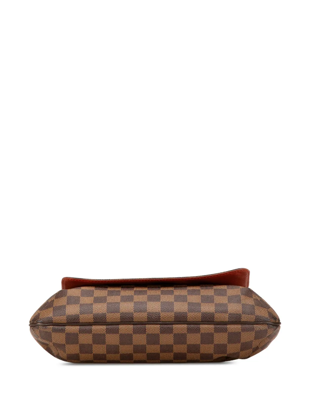 Pre-owned Louis Vuitton 2003 Damier Ebene Musette Salsa Gm Crossbody Bag