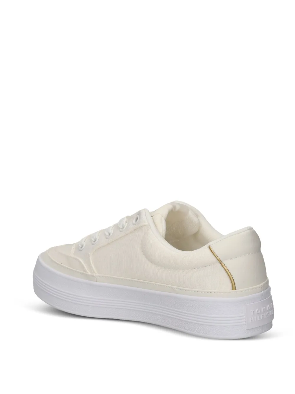 Tommy Hilfiger Sneakers met logopatch Beige