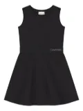 Calvin Klein Kids logo-print dress - Black