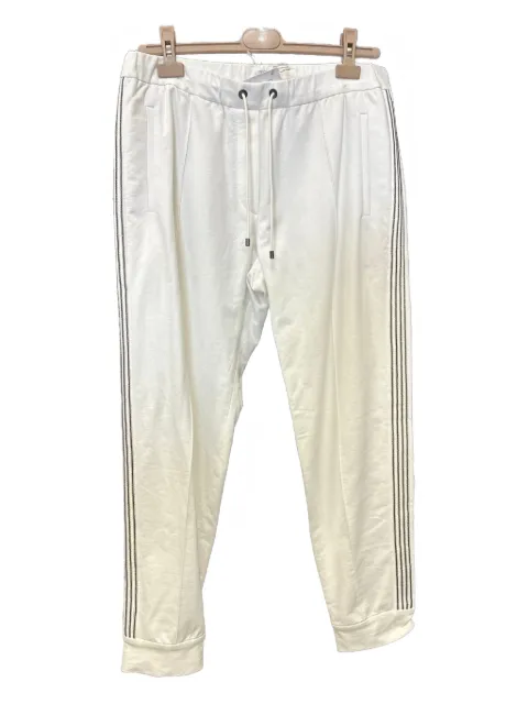 Brunello Cucinelli stripe-detail track pants
