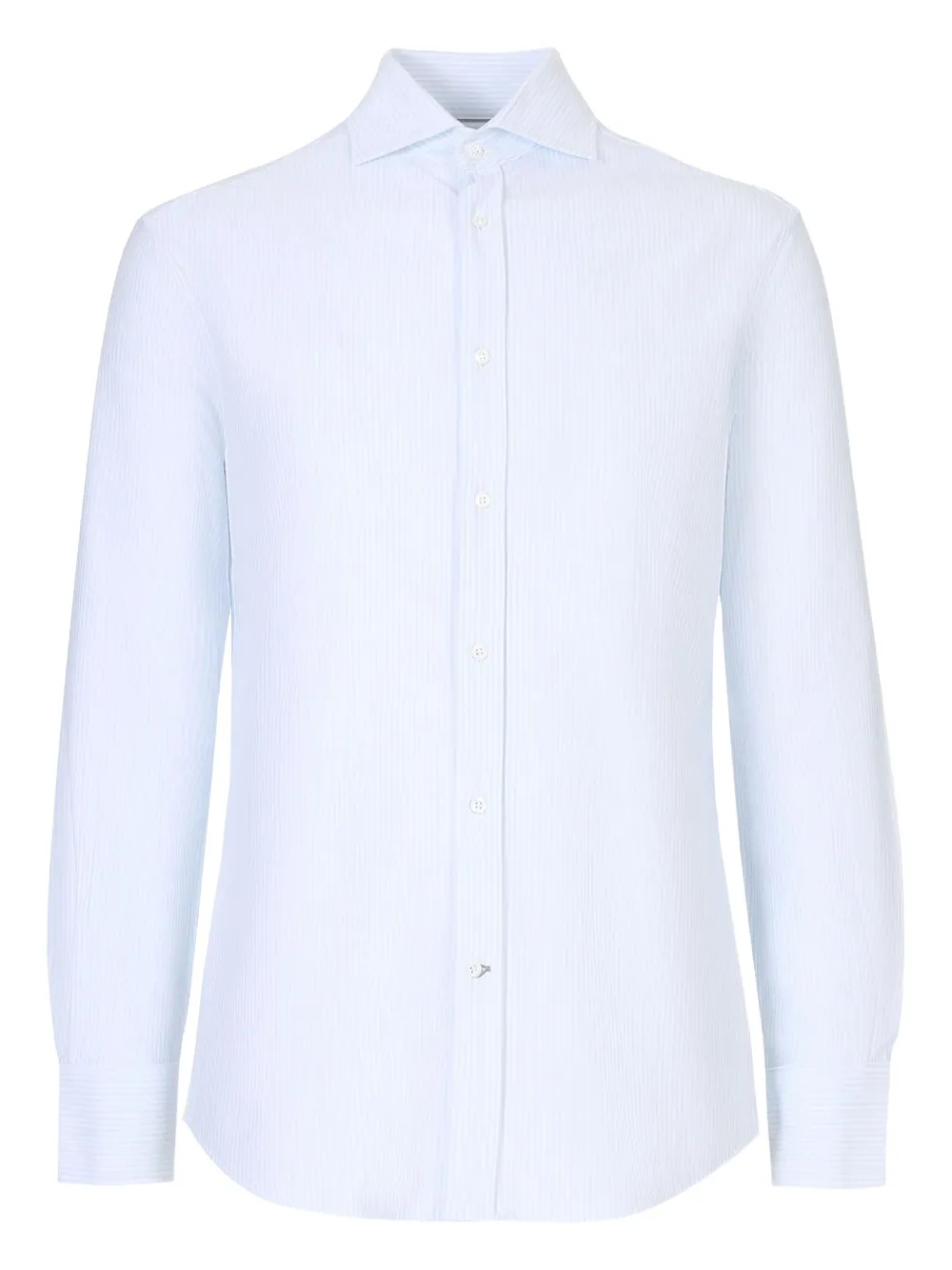 Brunello Cucinelli camisa con rayas estampadas | blanco | Image 1