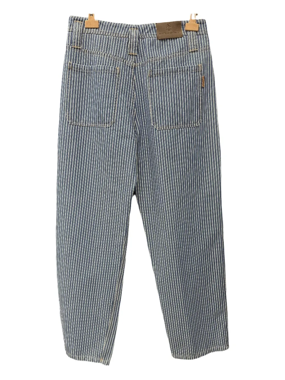 Brunello Cucinelli Gestreepte broek Blauw