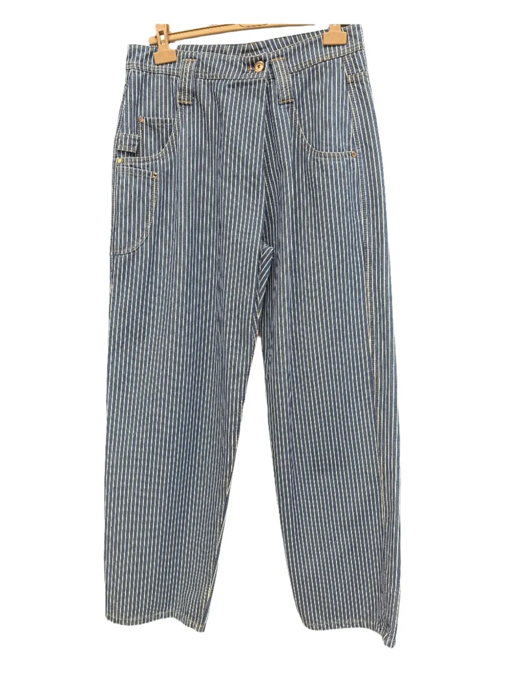 Brunello Cucinelli Gestreepte broek Blauw