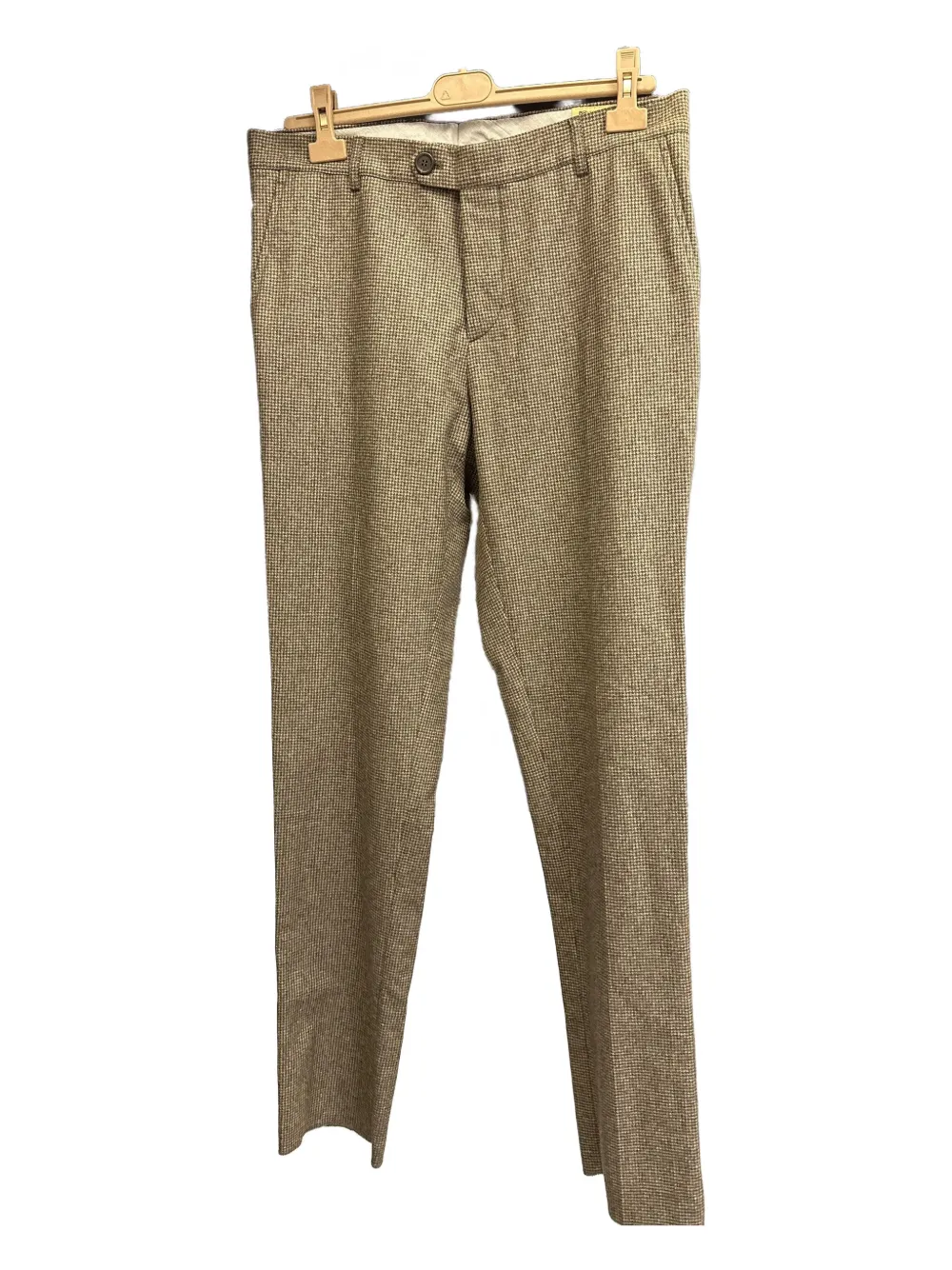 Brunello Cucinelli Geruite broek Zwart