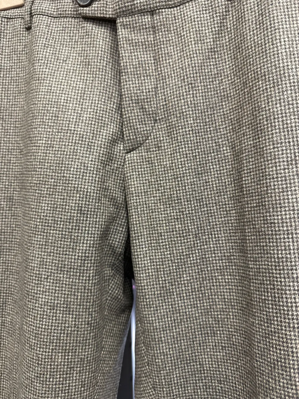 Brunello Cucinelli Geruite broek Zwart