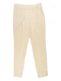 Brunello Cucinelli pleated elastic-waist trousers - Neutrals