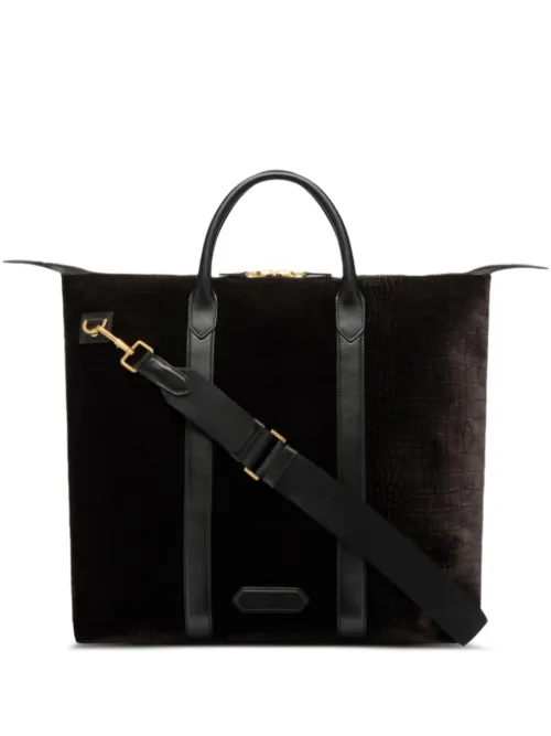 Sac de voyage à logo appliqué - TOM FORD - Modalova