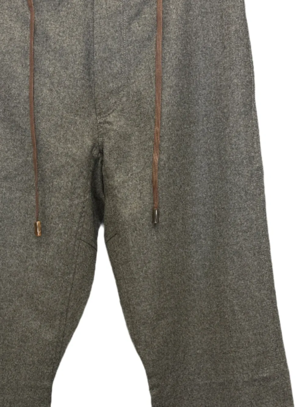 Brunello Cucinelli Broek van scheerwol - Grijs