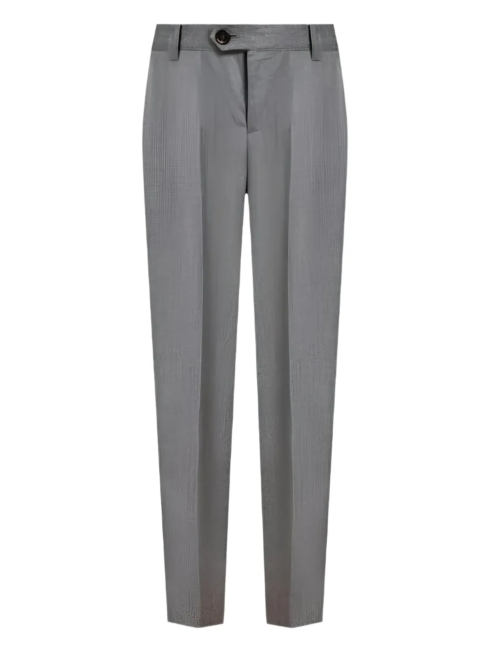 Brunello Cucinelli mid-rise slim-cut trousers | Grey | Image 1