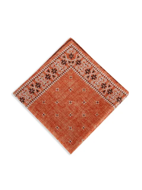 Brunello Cucinelli silk pocket square