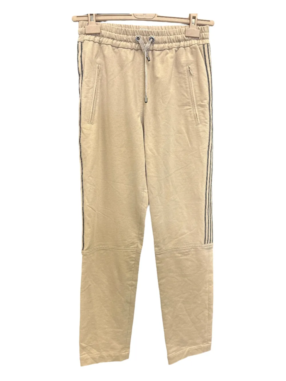 Brunello Cucinelli Broek met trekkoord Beige