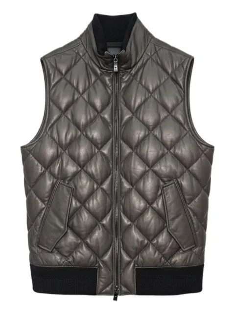 Zegna quilted high-neck gilet
