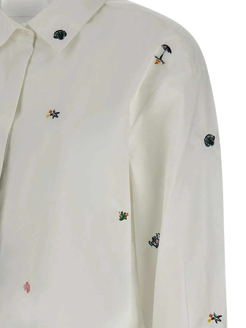 Marella Katoenen blouse Wit