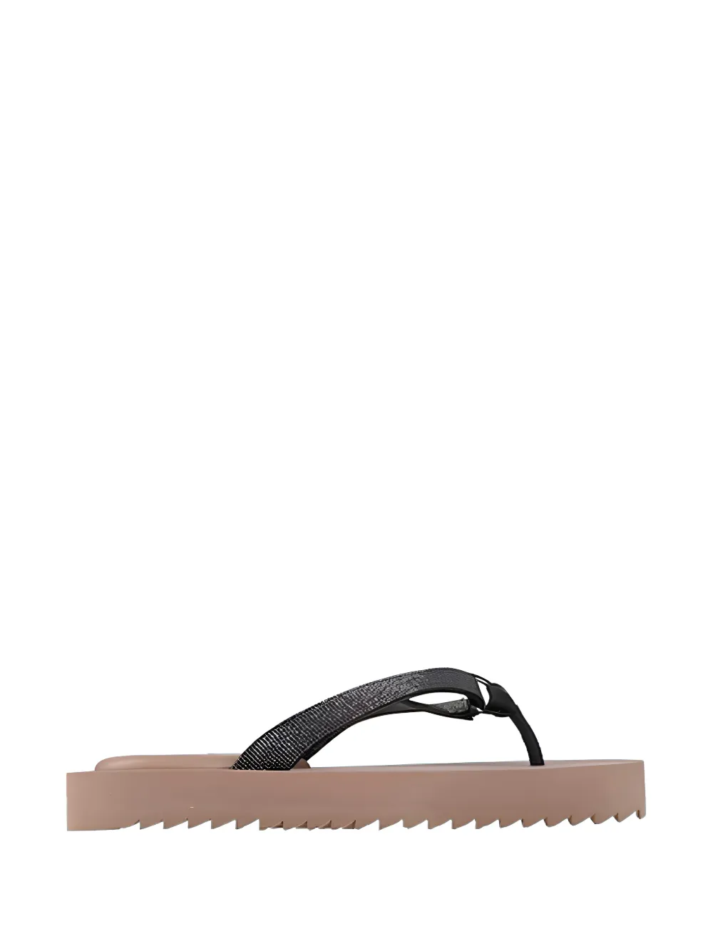 Brunello Cucinelli Monili-chain flip flops - Nero