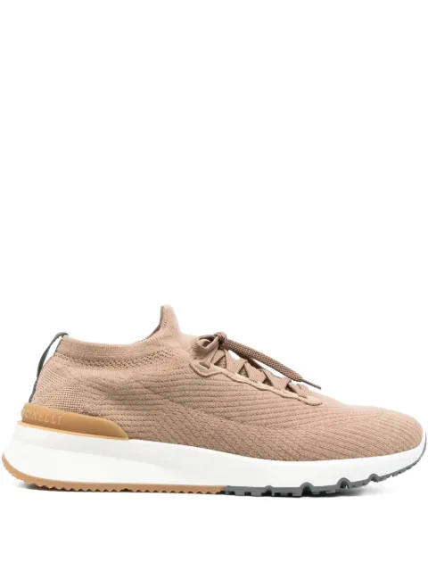 Brunello Cucinelli knitted sneakers