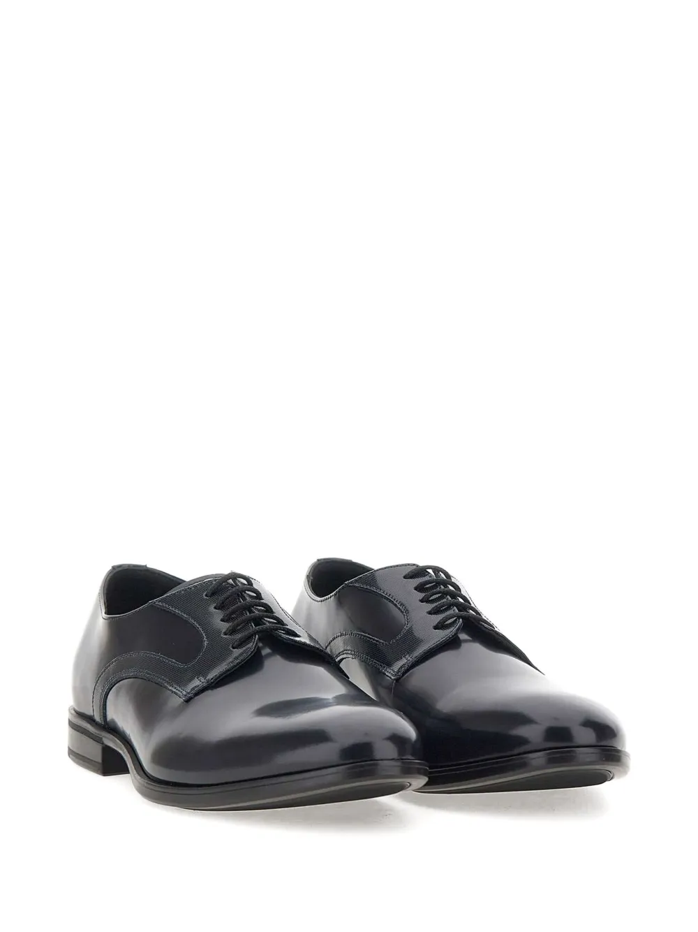 Carlo Pignatelli leather oxford shoes - Blauw